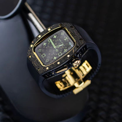 Luxury Real Carbon Fiber Case For Apple Watches