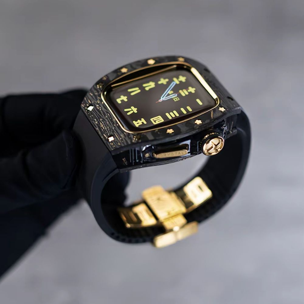 Luxury Real Carbon Fiber Case For Apple Watches