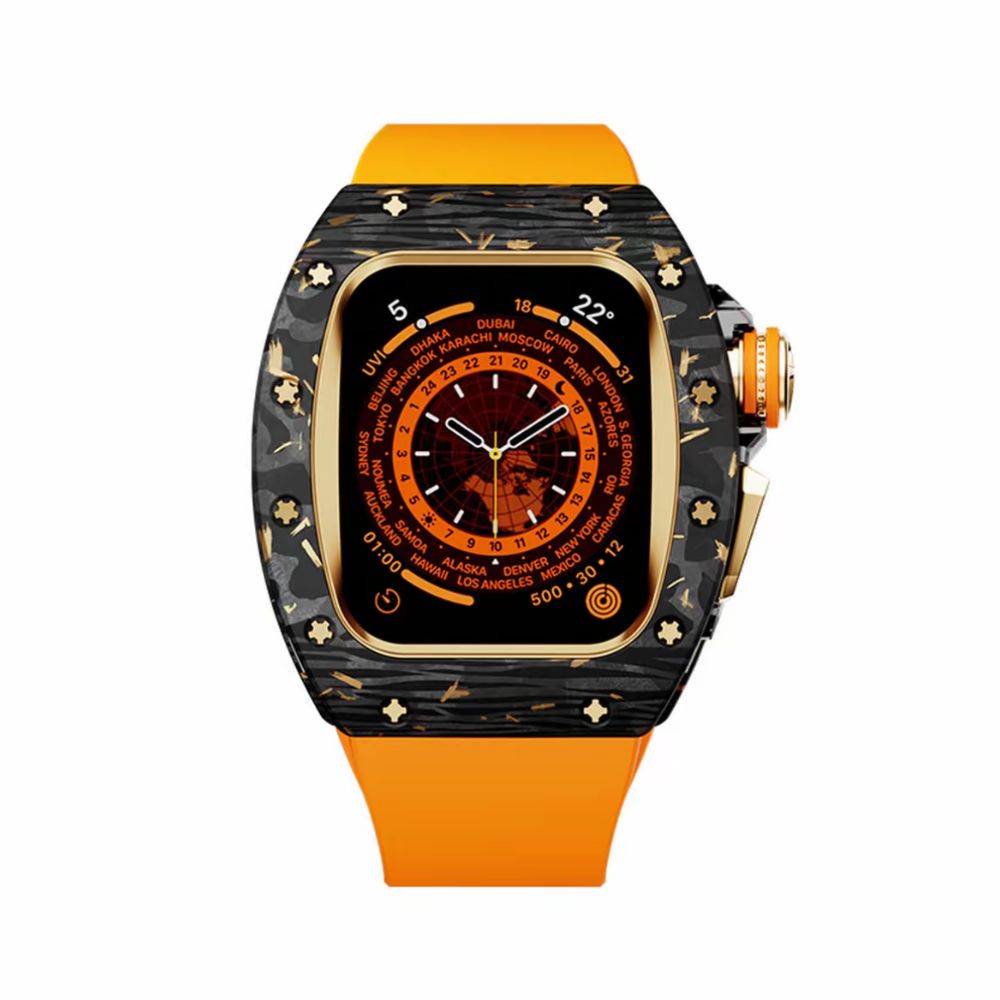 Luxury Real Carbon Fiber Case For Apple Watches