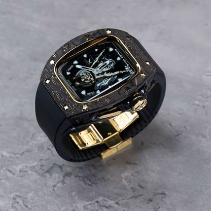 Luxury Real Carbon Fiber Case For Apple Watches