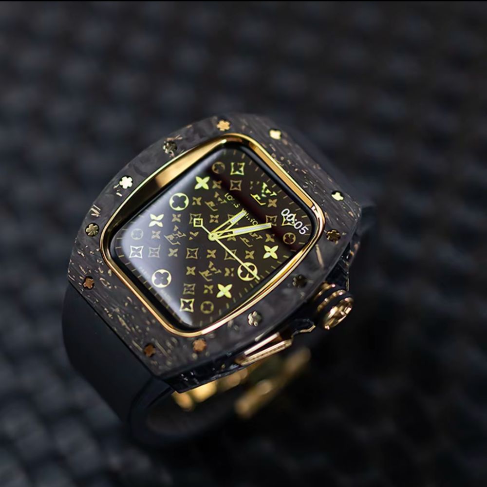 Luxury Real Carbon Fiber Case For Apple Watches