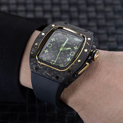 Luxury Real Carbon Fiber Case For Apple Watches