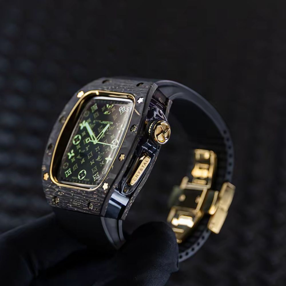 Luxury Real Carbon Fiber Case For Apple Watches