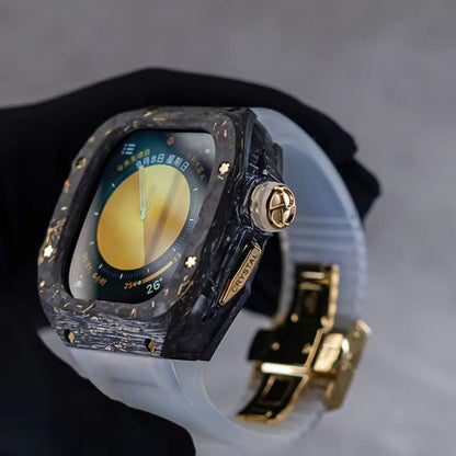 Luxury Real Carbon Fiber Case For Apple Watches