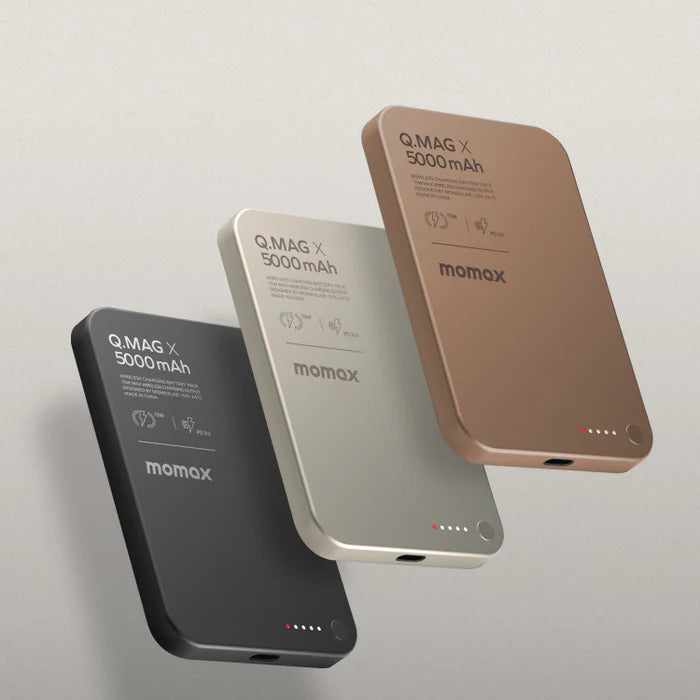 Q.Mag X Magnetic Wireless Power Bank 5000mAh - Gen 2