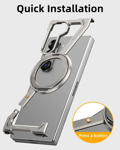 Z Metal Case For Samsung Fold Series